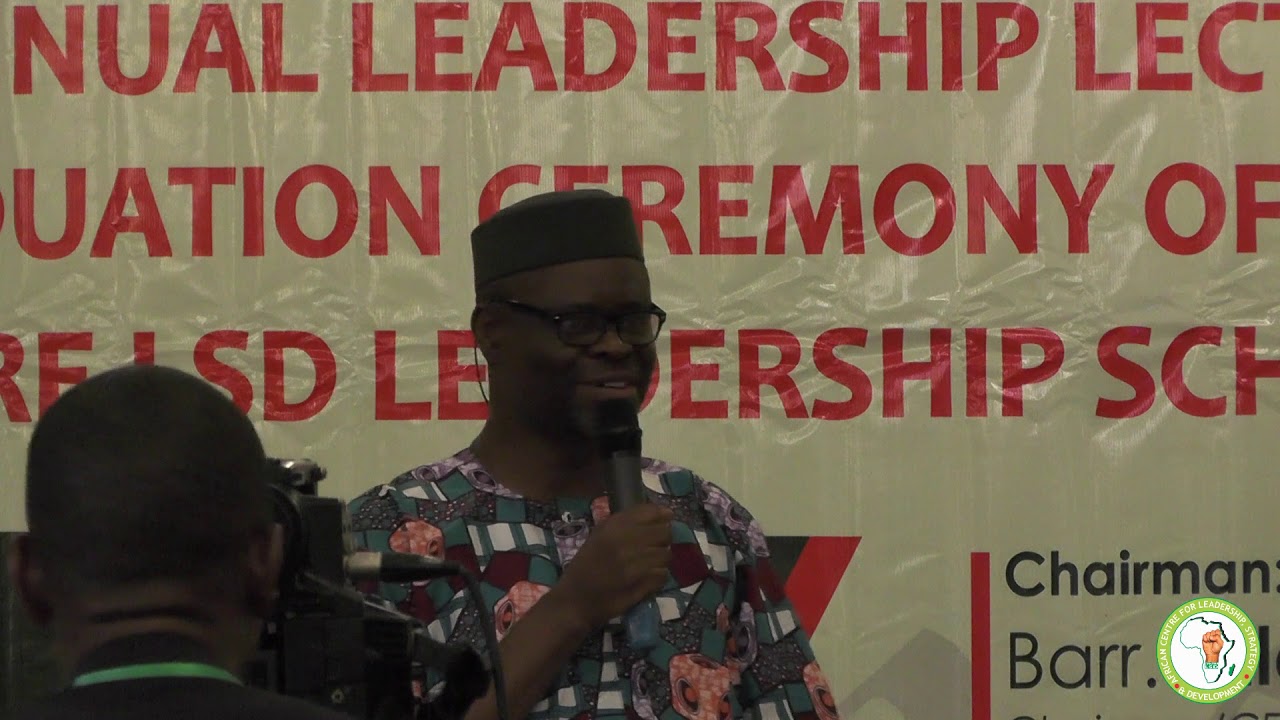 Welcome Address by Dr. Otive Igbuzor at the 2019 Annual Leadership Lecture